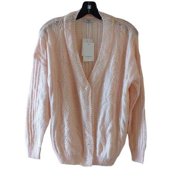 NWT FRNCH Sweater Cardigan, M - Picture 1 of 6